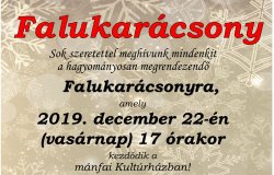 Falukarácsony 2019. december 22-én!